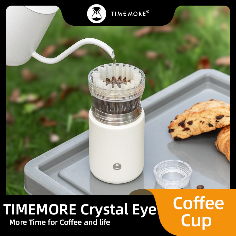 Coffee Tea Paper Cups - TIMEMORE Hand-Pour Coffee Cup 2-in-1 Ceramic