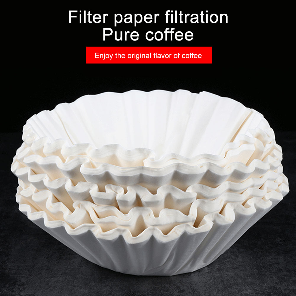 50/100Pcs Basket Coffee Filter - Coffee Tea Paper Cups ulasan dan harga