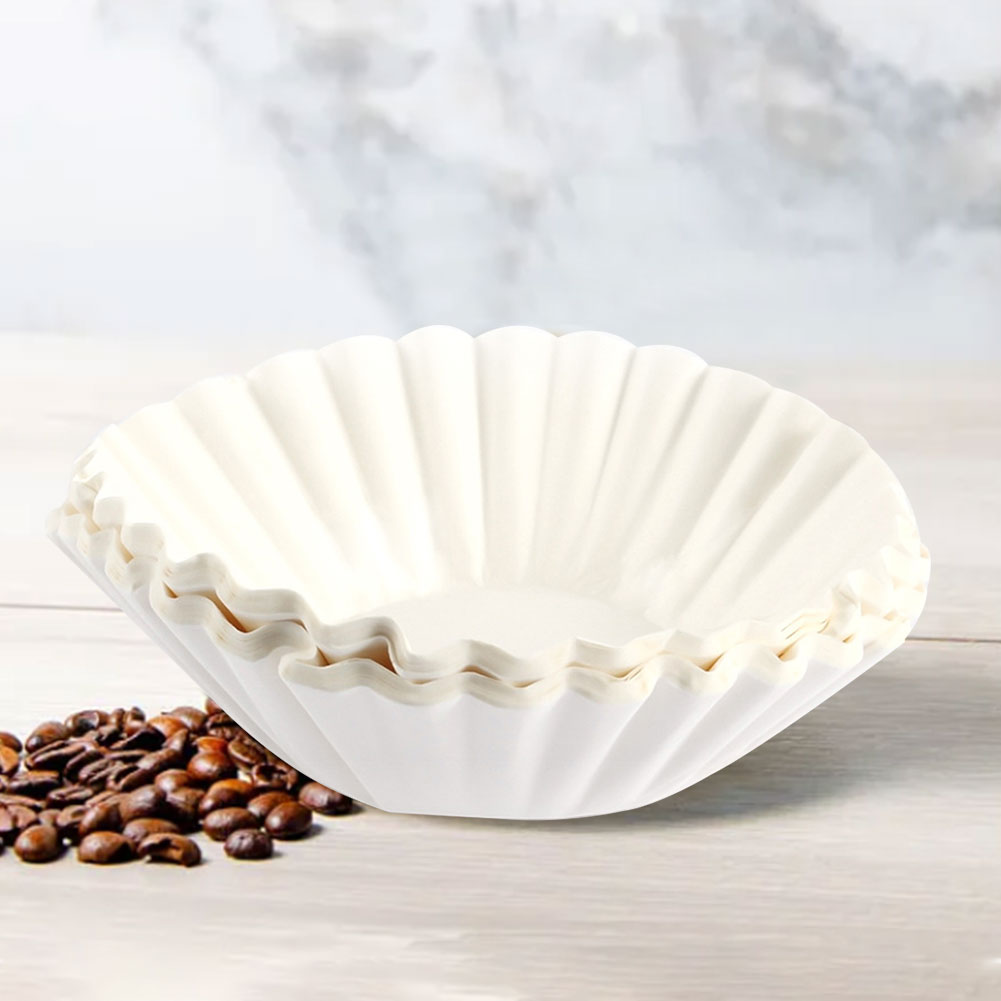 50/100Pcs Basket Coffee Filter - Coffee Tea Paper Cups ulasan dan harga