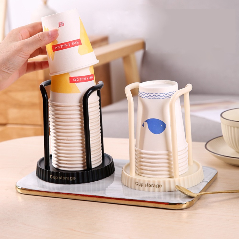 Disposable Cup Holder Desktop  - Coffee Tea Paper Cups ulasan dan harga