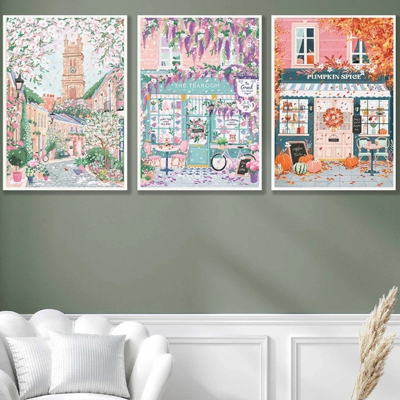 Paris London Hungary Travel Po - Coffee Tea Poster ulasan dan harga