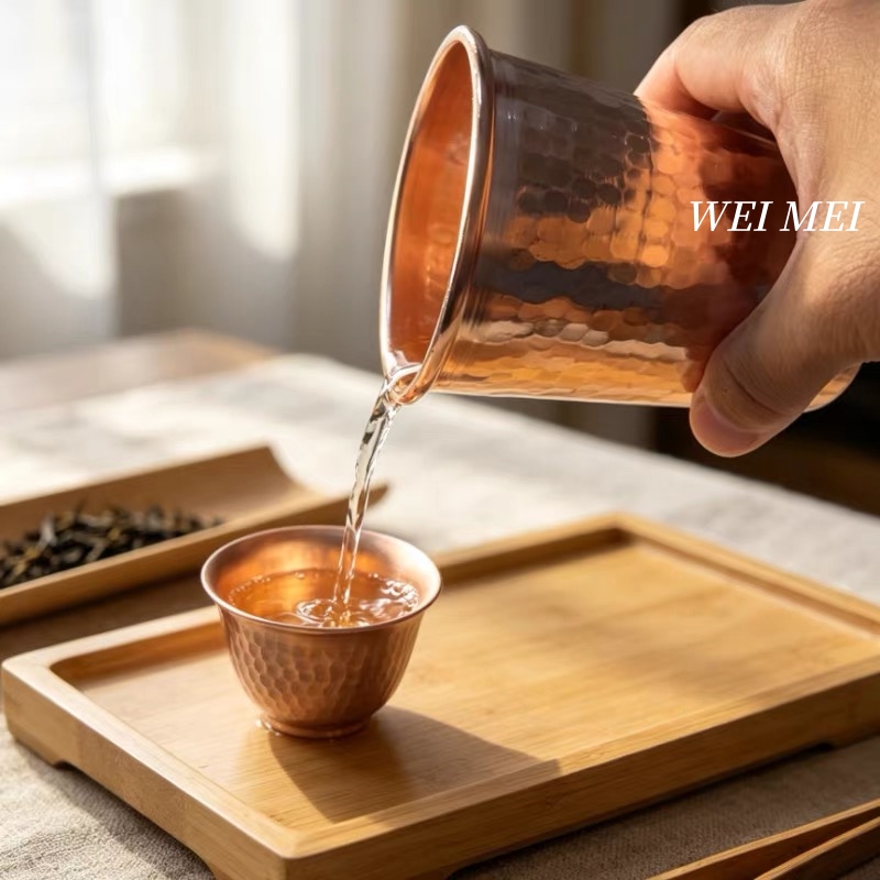 Handcrafted Copper Breakfast C - Coffee Tea Flask ulasan dan harga