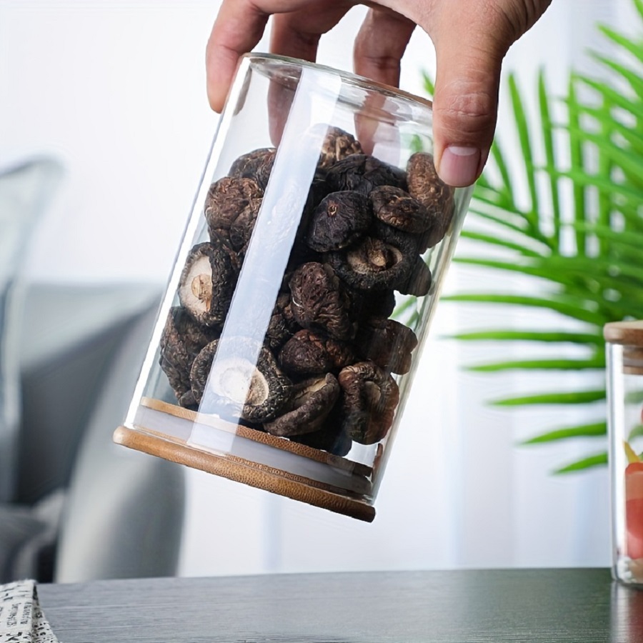 12pcs/set Airtight Glass Stora - Coffee Tea Sugar Container Set ulasan dan harga