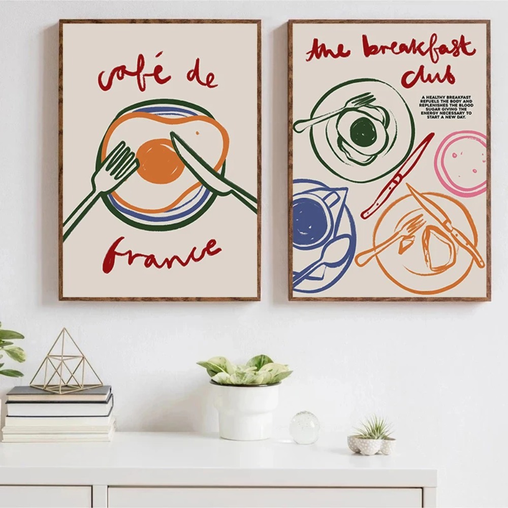 Coffee Shop Afternoon Tea Croi - Coffee Tea Poster ulasan dan harga