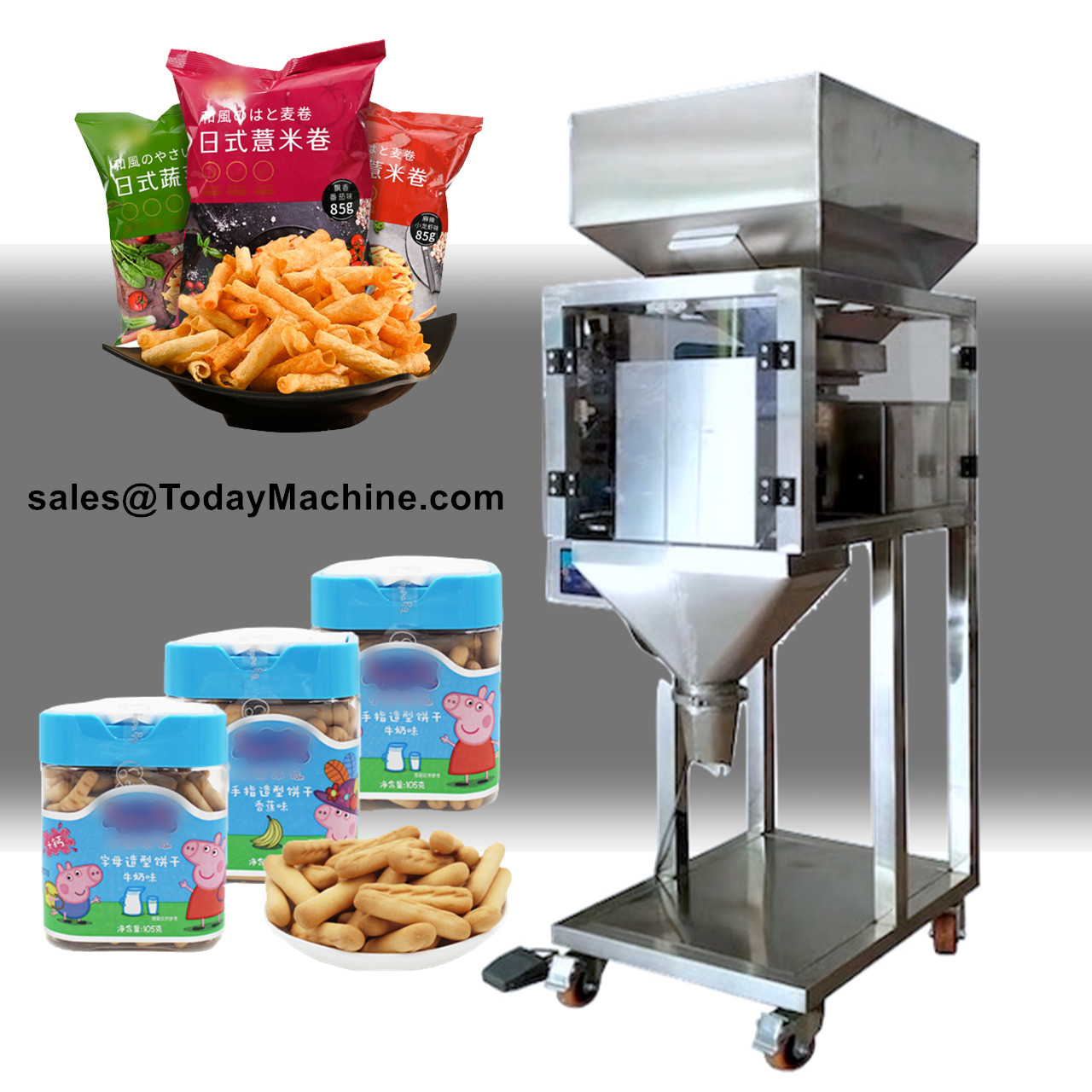Automatic Linear Weigher Grain - Coffee Bean ulasan dan harga