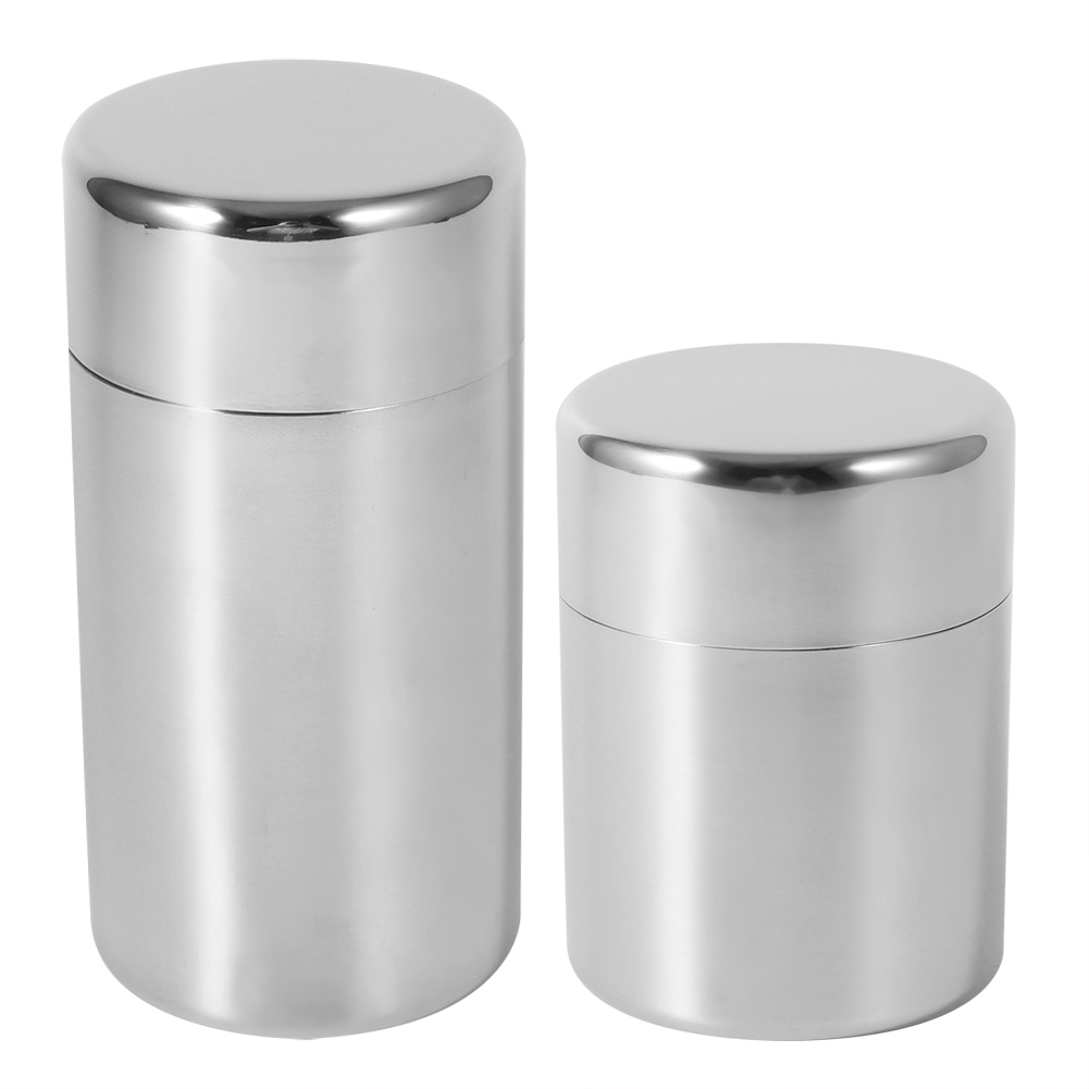 Stainless Steel Tea Leaf Tins  - Coffee Tea Sugar Container Set ulasan dan harga