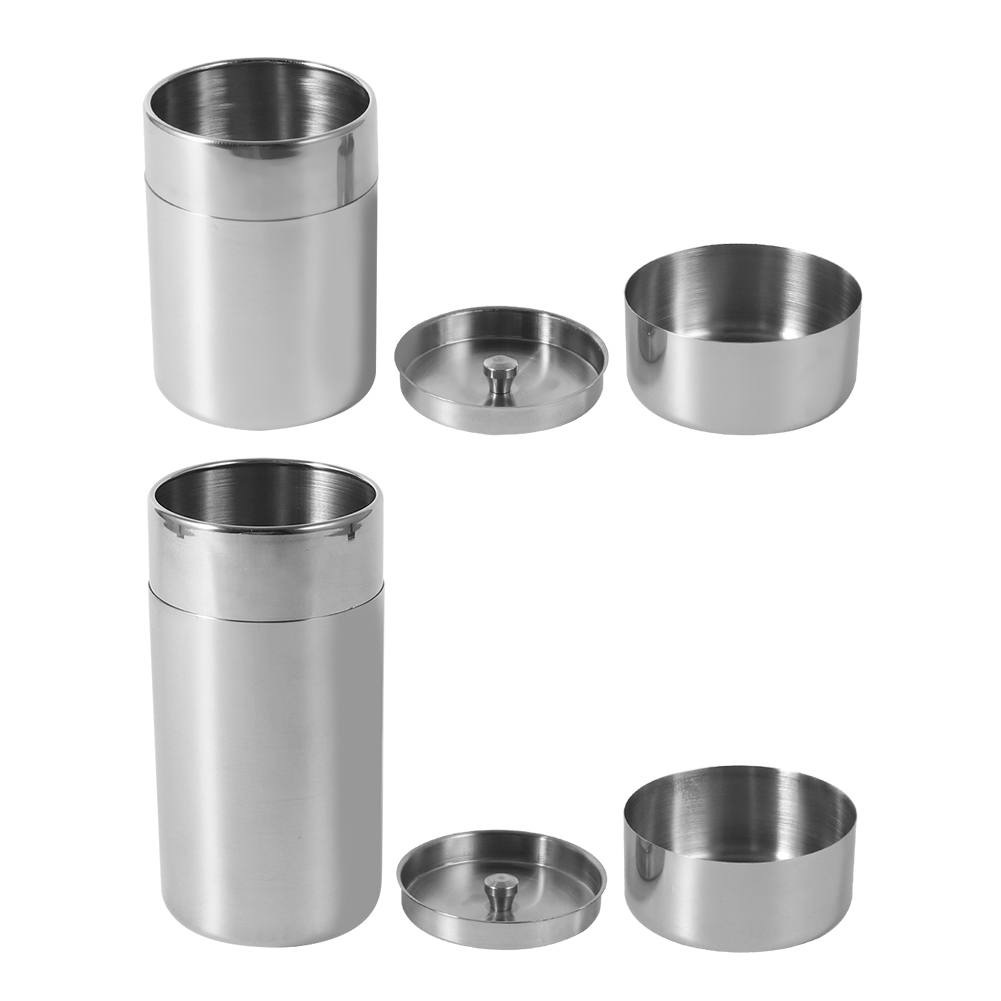 Stainless Steel Tea Leaf Tins  - Coffee Tea Sugar Container Set ulasan dan harga