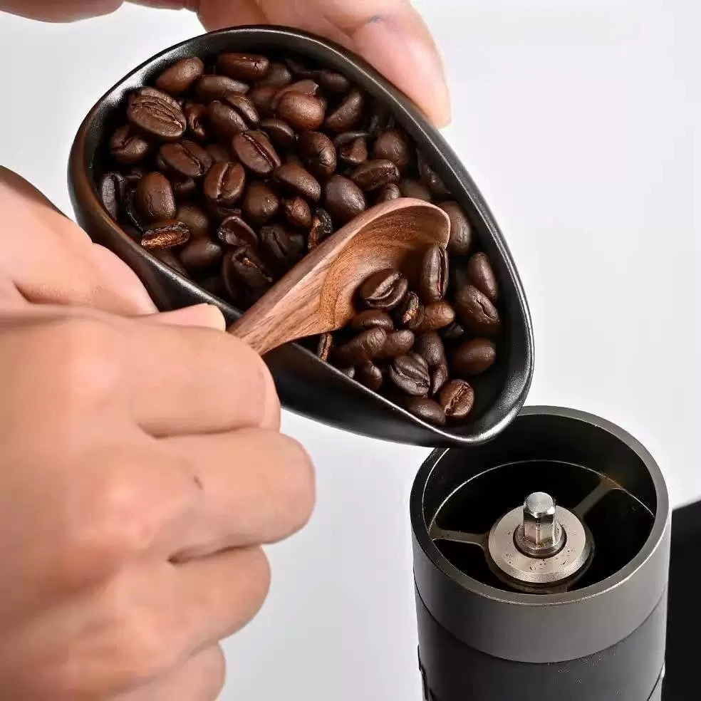 Ceramic Coffee Bean Dosing Tra - Coffee Tea And Bean Leaf ulasan dan harga