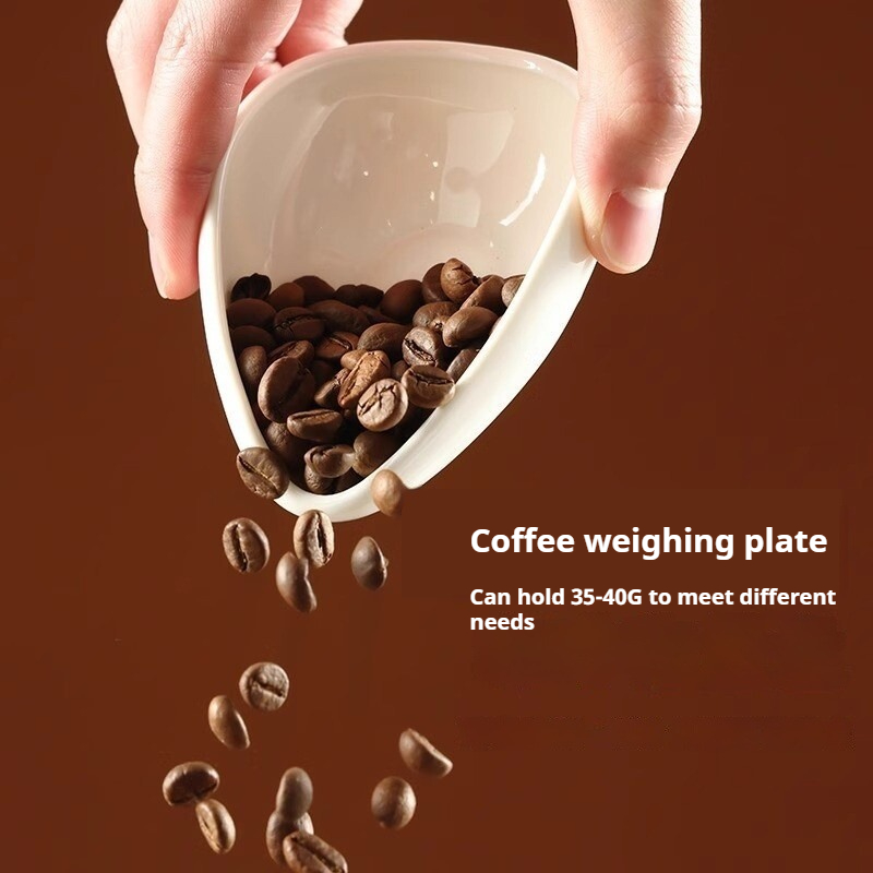 Ceramic Coffee Bean Dosing Tra - Coffee Tea And Bean Leaf ulasan dan harga