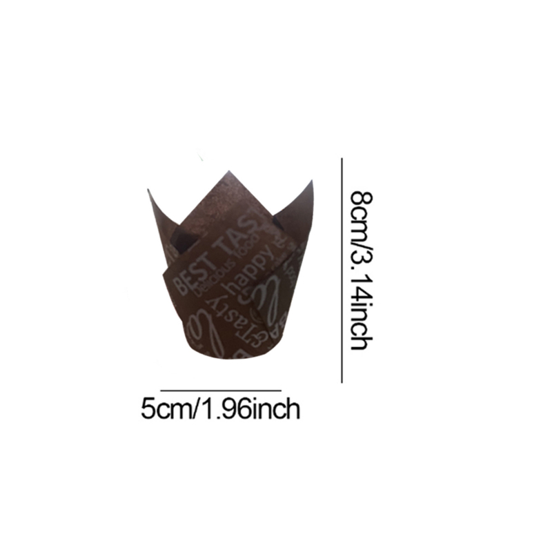 50Pcs/100Pcs Coffee-Themed Tul - Coffee Tea Paper Cups ulasan dan harga