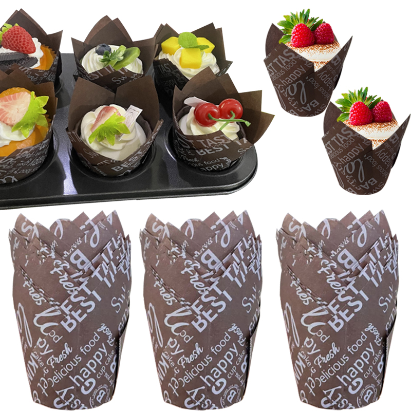 50Pcs/100Pcs Coffee-Themed Tul - Coffee Tea Paper Cups ulasan dan harga