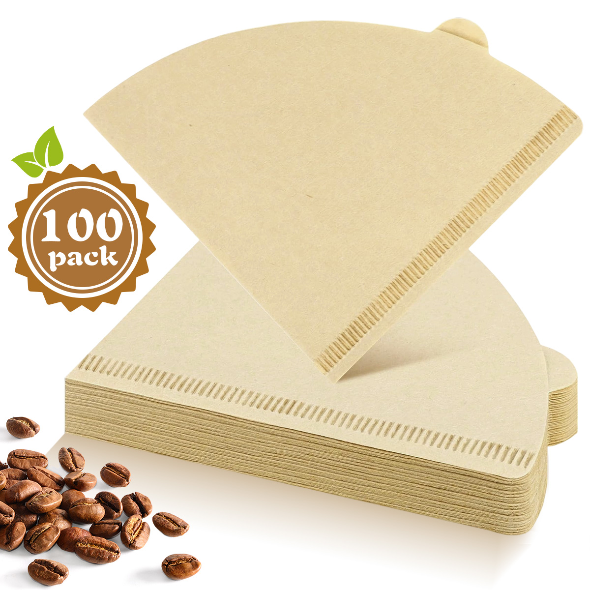 100/200 Count Cone Coffee Filt - Coffee Tea Paper Cups ulasan dan harga