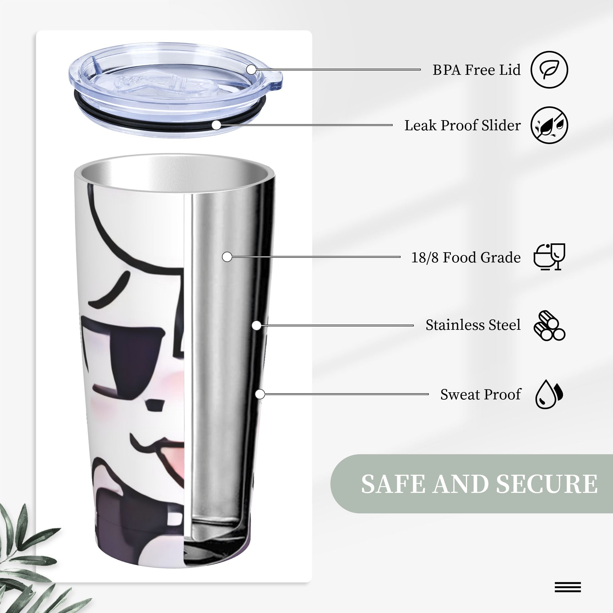 Boykissers Silly Tumbler Vacuu - Coffee Tea Flask ulasan dan harga