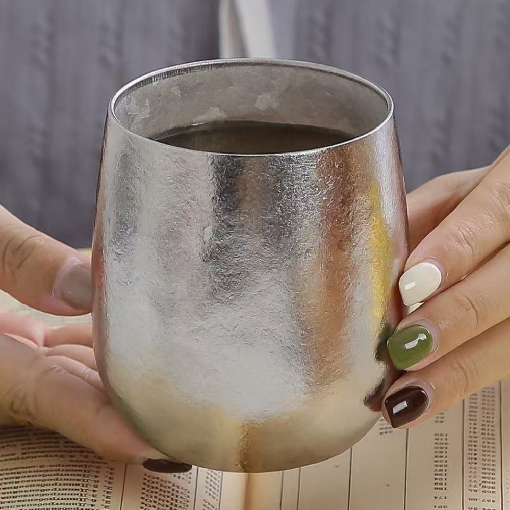 Outdoor Egg Mug Pure Titanium  - Coffee Tea Flask ulasan dan harga