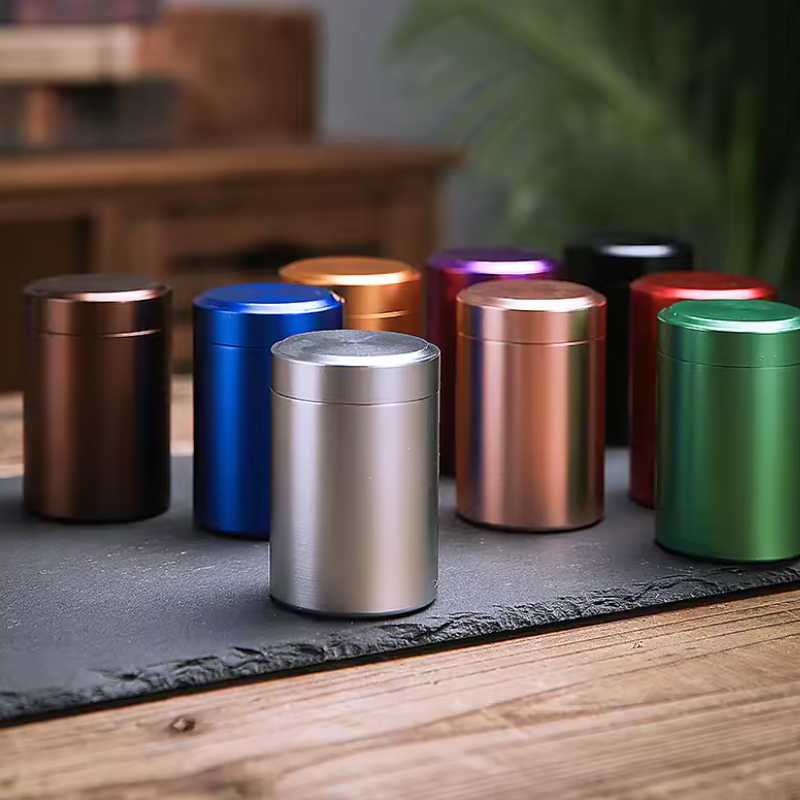 1/3Pcs Mini Metal Box Stainles - Coffee Tea Sugar Container Set ulasan dan harga
