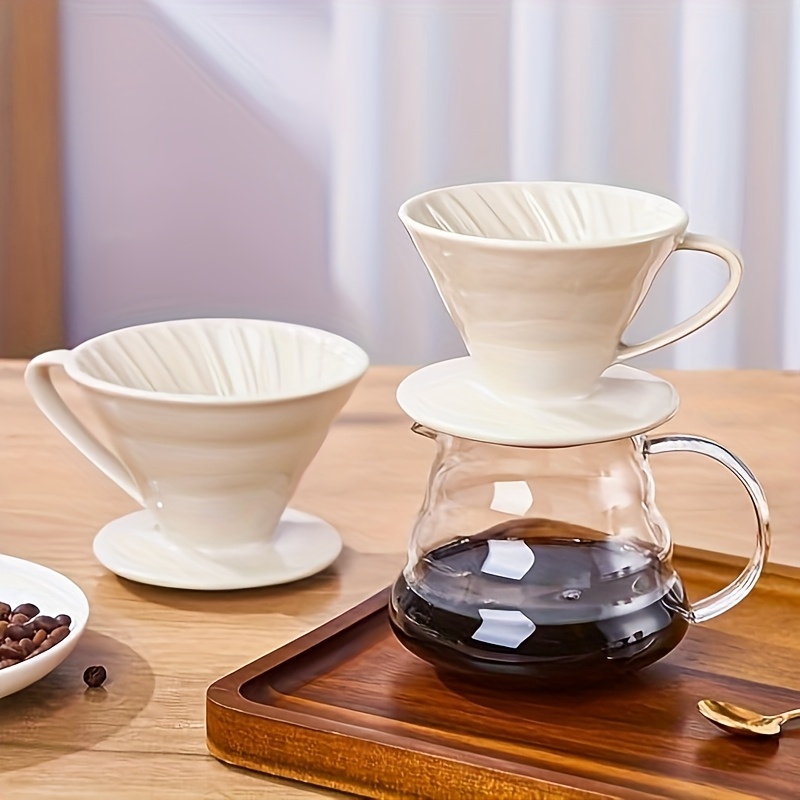 Pour Over Coffee Maker, Cerami - Coffee Tea Paper Cups ulasan dan harga