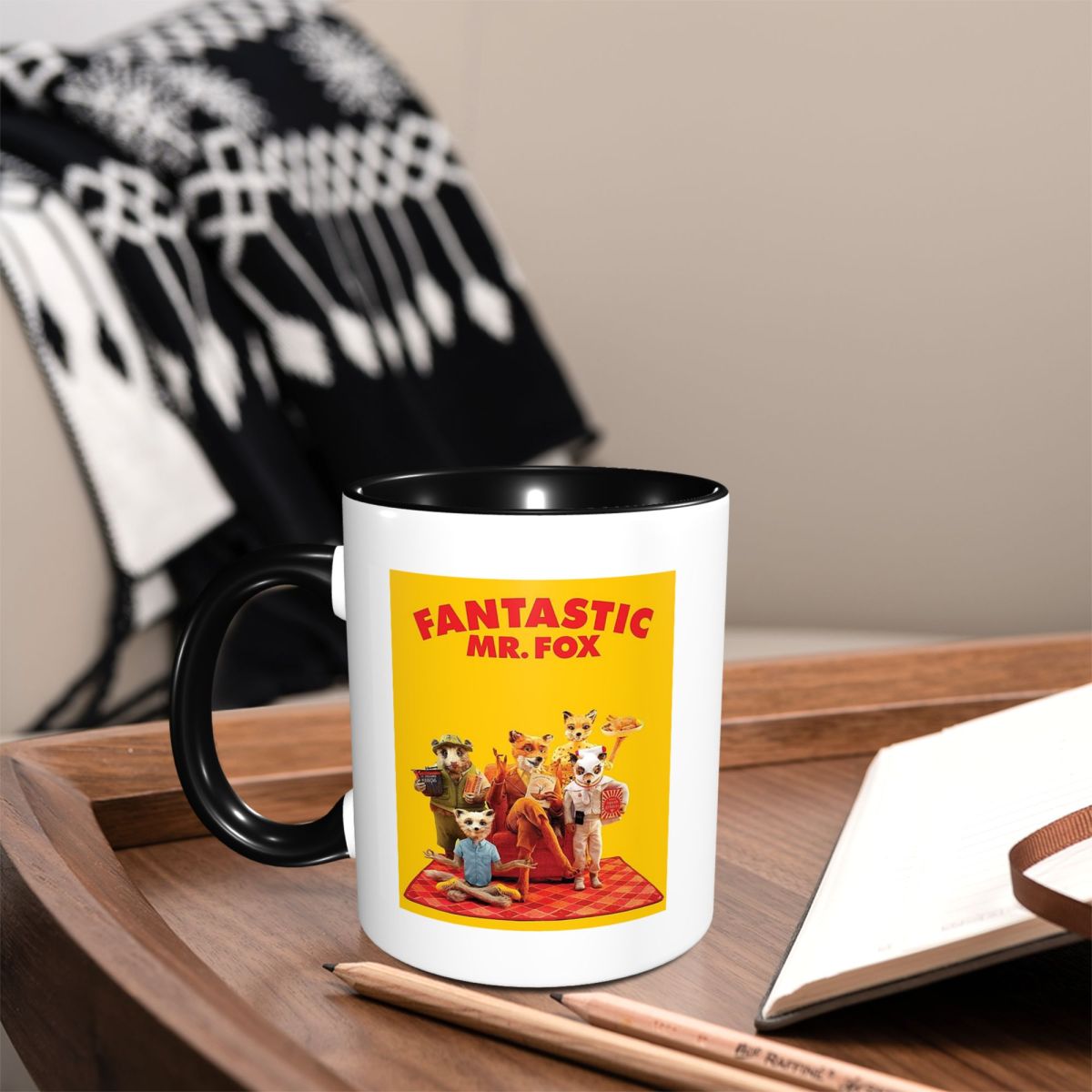 Fantastic Mr Fox Movie Poster  - Coffee Tea Poster ulasan dan harga