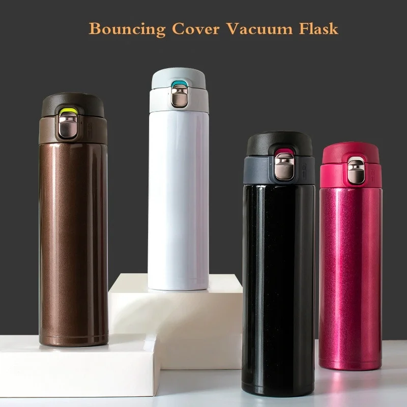 500ML Stainless Steel Bouncing - Coffee Tea Exchange ulasan dan harga
