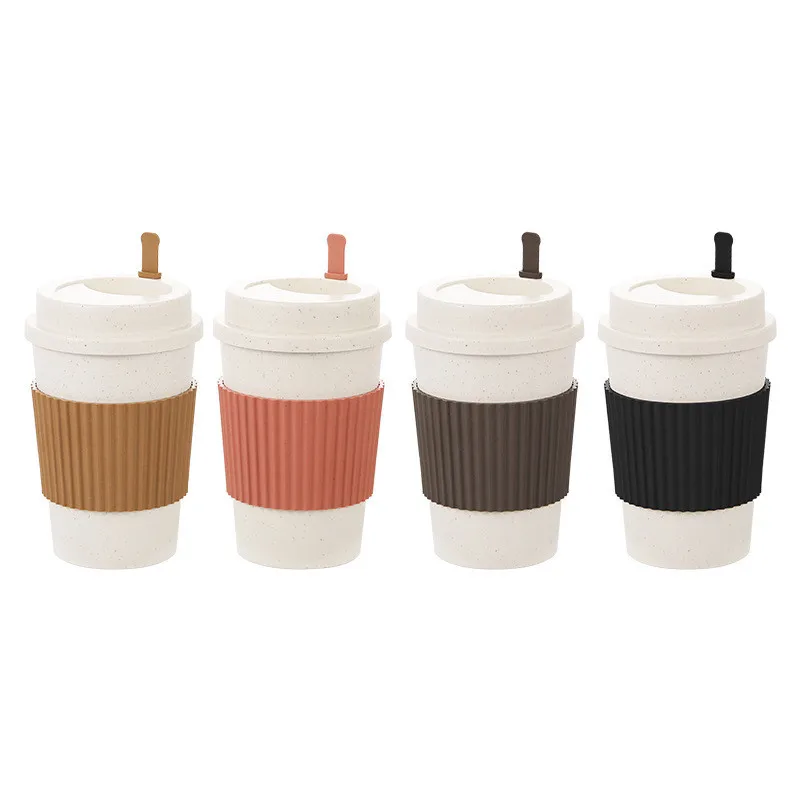 450ML Coffee Cups With Lids Wh - Coffee Tea Flask ulasan dan harga