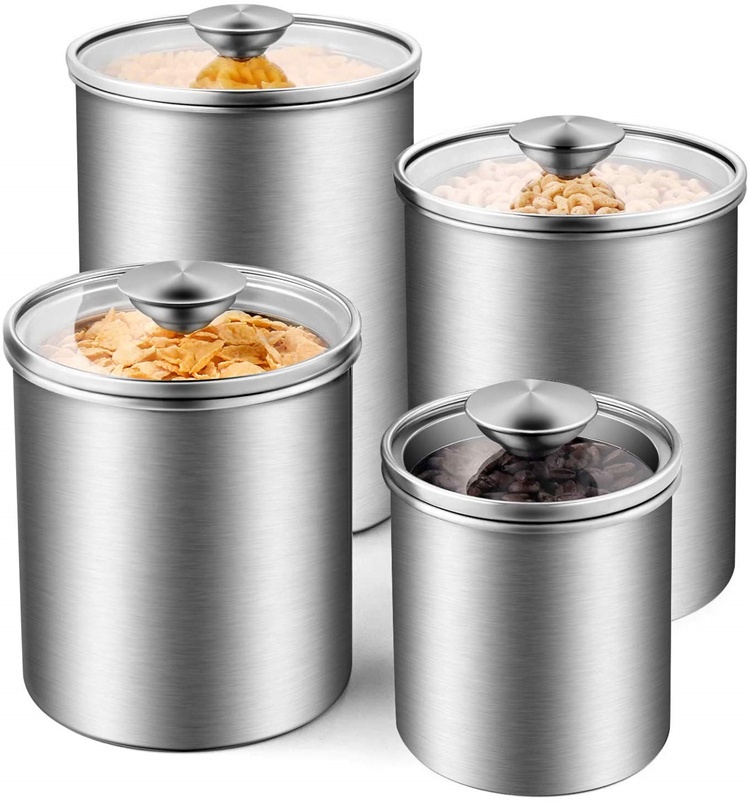 Food Storage Containers Tea Co - Coffee Tea Sugar Container Set ulasan dan harga