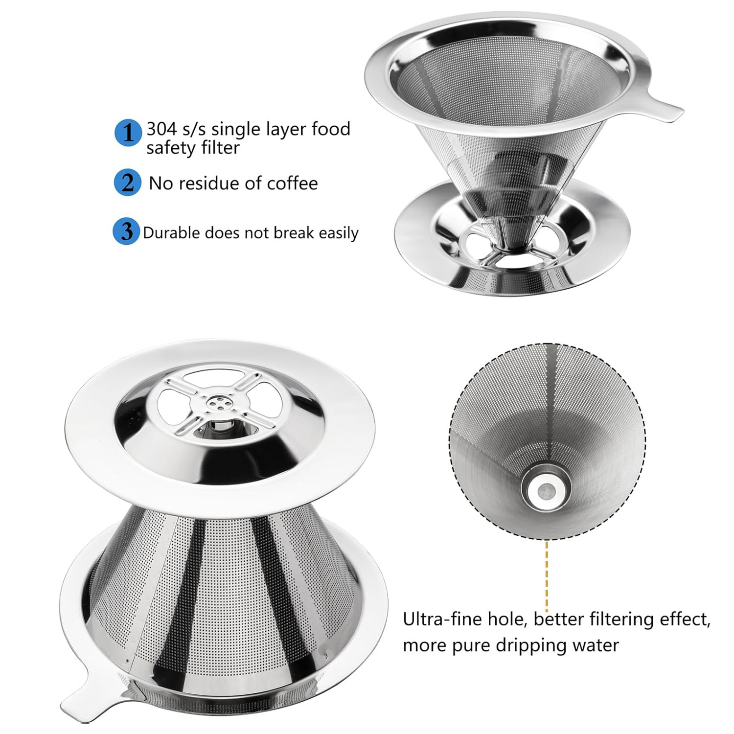 Reusable Coffee Filter Holder  - Dispenser Coffee And Tea ulasan dan harga