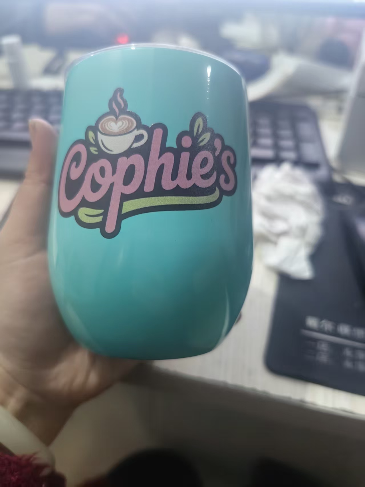 12oz egg mug Travel Coffee Mug - Coffee Tea Flask ulasan dan harga