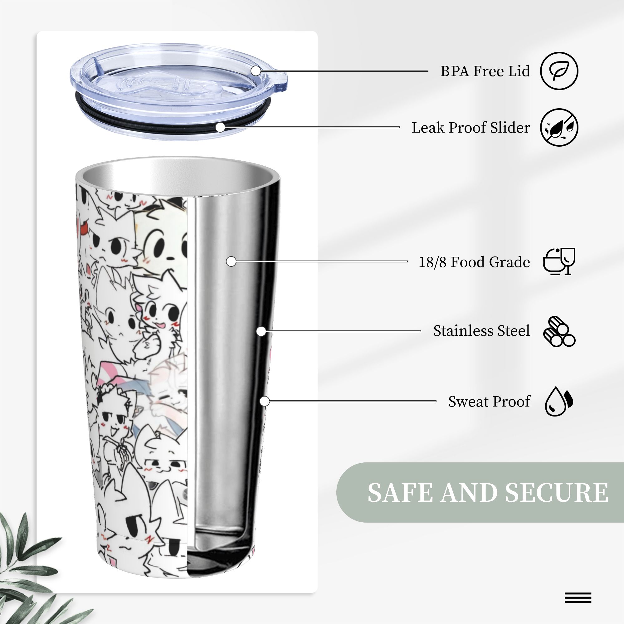 Boykissers Silly Tumbler Vacuu - Coffee Tea Flask ulasan dan harga